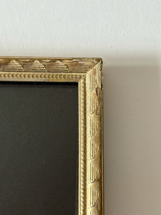 Delphinium in Vintage Frame
