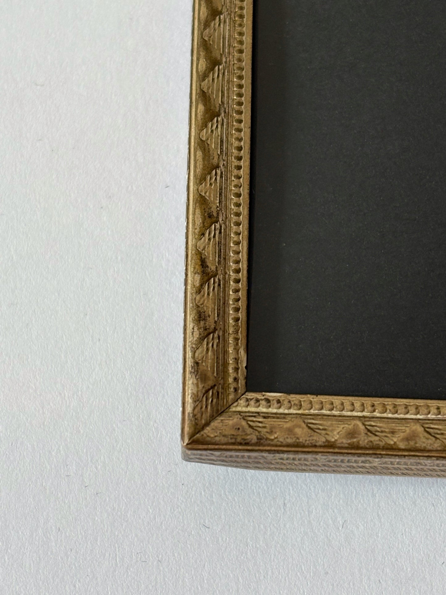 Delphinium in Vintage Frame