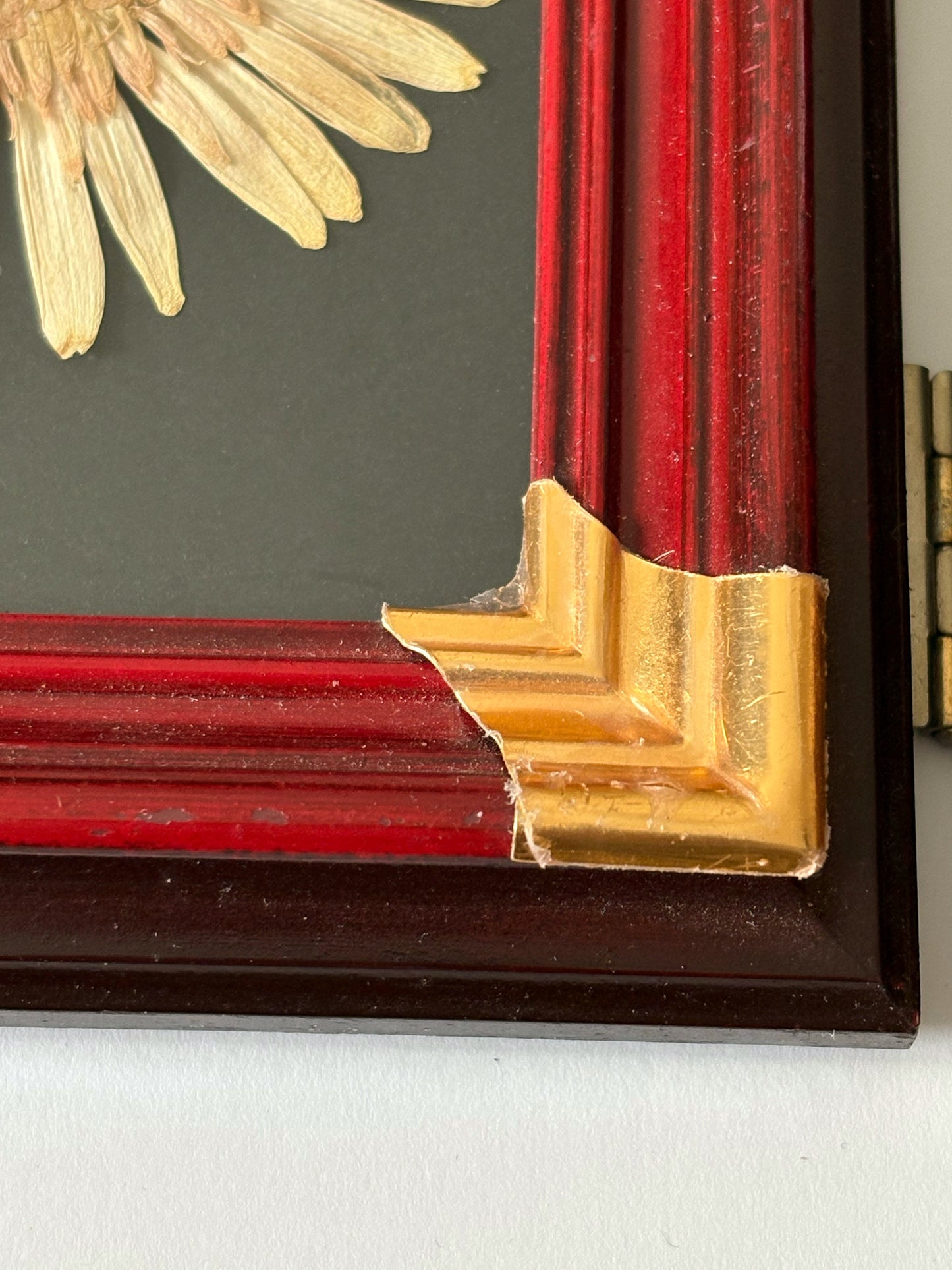 Twin Set: Gerbera in Vintage Frame